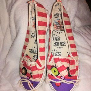 Quirky Tigerbear Republik Slipon Canvas Sneaks